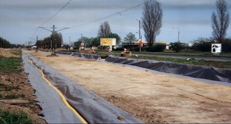 Road Drainage Systems with Typar Geotextile