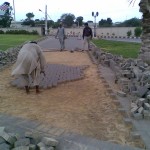 E-Removing Damaged Paver at PF Museum 17 Aug 11