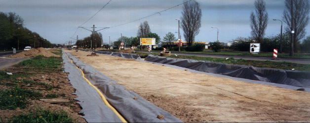 Road Drainage Systems with Typar Geotextile