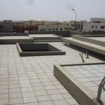 Roof Insulation Tiles in Residence at DHA Karachi
