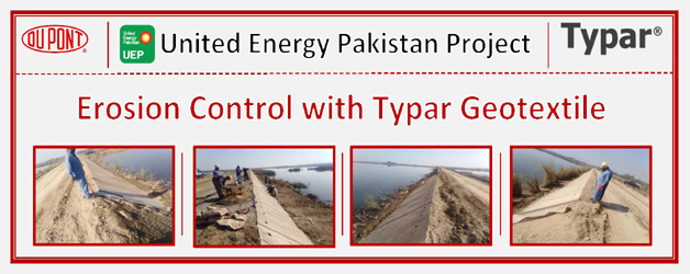 Erosion Control with Typar Geotextile