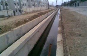 Drainage Channel Khayaban-e-Jami, DHA, Karachi