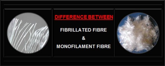 Difference Between Fibrillated Fibre & Monofilament Fibre